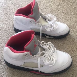 Jordan Fire Red 5s Sz. 13